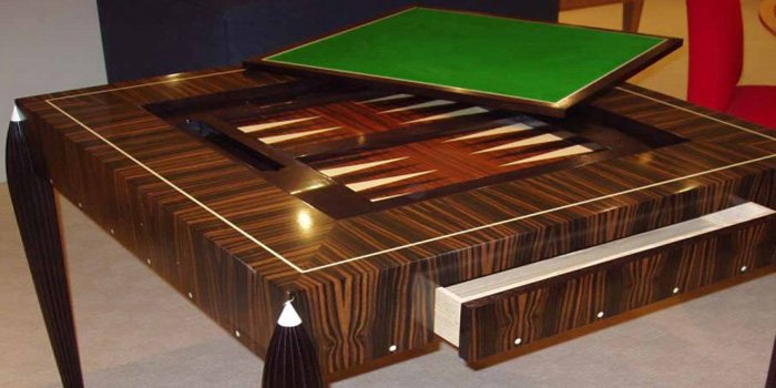 Linley Art Deco Games Table.