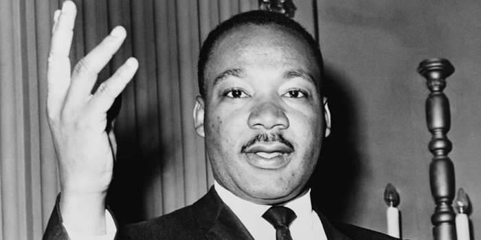 Dr. Martin Luther King, Jr. (1929-1968). American clergyman, activist, and leader in the African-American Civil Rights Movement. He is best known for his role in the advancement of civil rights using nonviolent civil disobedience.