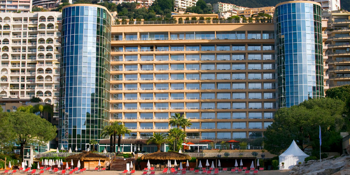 Le Méridien Beach Plaza. The only hotel in Monaco with a private beach.