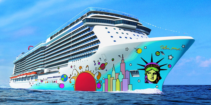 Norwegian Breakaway is a cruise ship operated by Norwegian Cruise Line. It is the eighth largest cruise ship in the world. She is 146,600 GT in size, and has capacity for 4,000 passengers, double occupancy. The ship has a total of 1,024 staterooms and 238 suites.