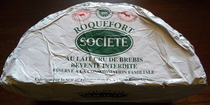 Roquefort cheese.