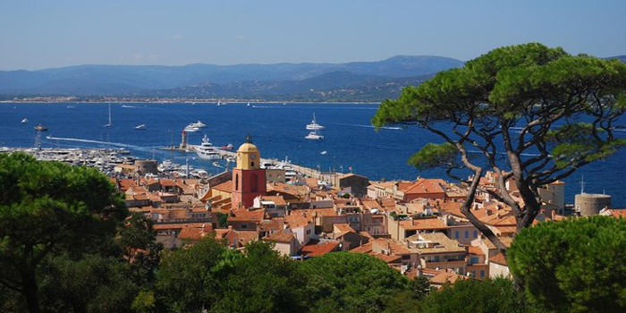 Saint-Tropez - in the Var department of the Provence-Alpes-Côte d'Azur region of southeastern France.