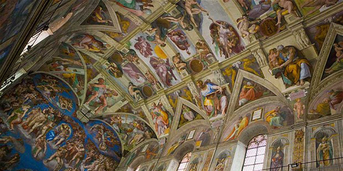 Sistine Chapel, Viale Vaticano, 00120 Città del Vaticano, Vatican City.