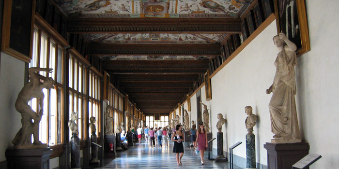 The Uffizi Gallery, Piazzale degli Uffizi, 6, 50122 Firenze (FI), Italy.