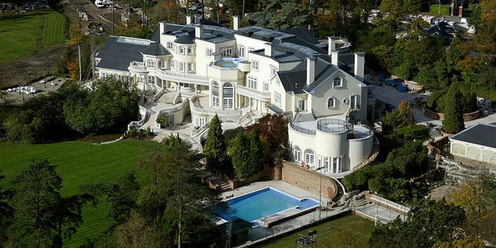 Updown Court, Windlesham, Surrey, England, U.K. The most expensive private home on the market anywhere in the world (2005).