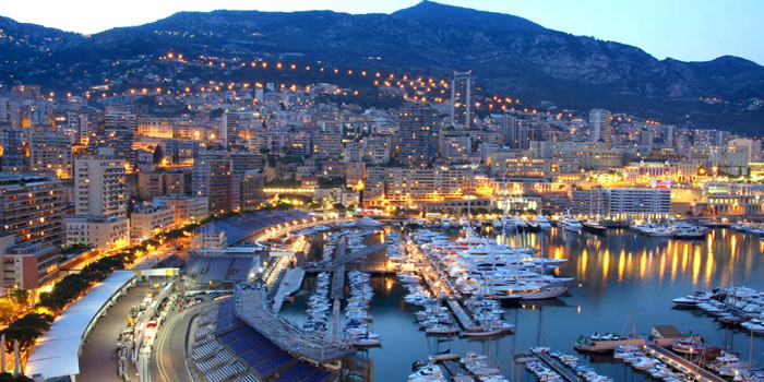 La Condamine is the second oldest district in Monaco, after Monaco-Ville. It is known for its distinctive wide harbor Port Hercule and moored expensive yachts.