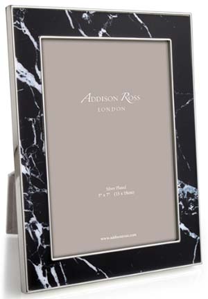 Addison Ross 8×10 Black Marble Enamelled Frame: £56.75.