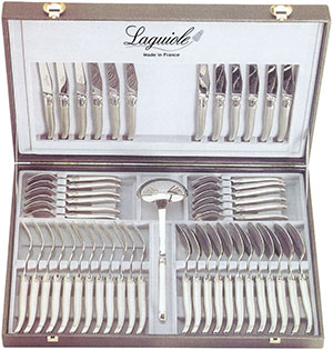 Laguiole Canteen of cutlery Laguiole 49 pieces: €4,188.