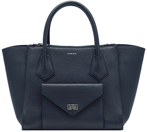 Anine Bing Madison Handbag - Midnight Navy: US$1,099.