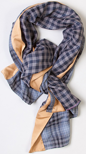 Brook There Organic Cotton and Silk Autumn Women's Scarf: US$118.