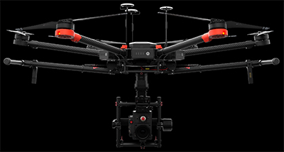DJI Matrice 600 M600 drone offers muscles for pro filmmakers: US$4,600.