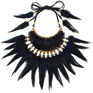 Tom Ford Tribal Feather Necklace: US$4,490.