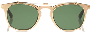 Tom Ford Men's Gold Plated Sunglasses: US$1,950.