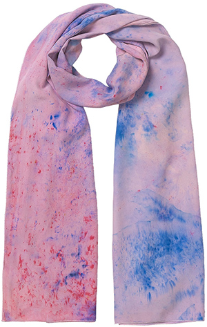 Jigsaw women's Audrey All Over Hand Paindted Scarf: £150.