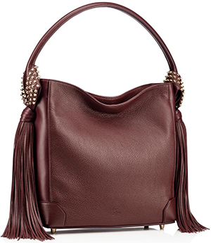 Christian Louboutin women's Eloise Hobo Fringe Bag: US$2,100.