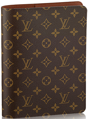 Louis Vuitton Desk Agenda Monogram Canvas (R20100): US$620.