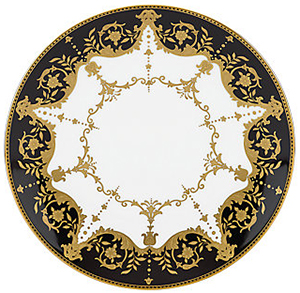Marchesa Couture Baroque Night 9-inch Accent Plate by Lenox: US$79.