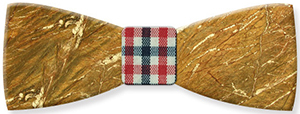 Mikol Galaxy gold marble bow tie: US$110.