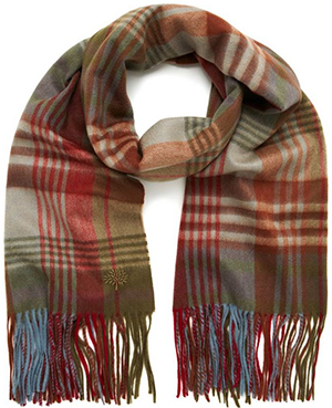 Mulberry Heritage Mulberry Check Cashmere Women's Stole: US$595.