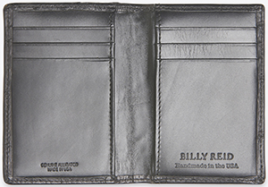 Billy Reid Alligator Card Wallet: US$325.