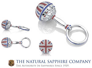 The Natural Sapphire Company - 'Our $45,000 Baby Rattle Presented To The Princess Charlotte!'