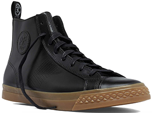 Todd Snyder Perforated Rambler High in Black shoe: US$159.