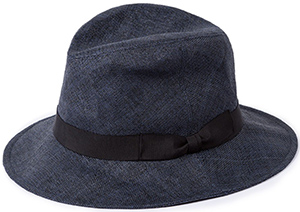 Sunspel Men's Kijima Takayuki Paper Hat in Navy: £125.