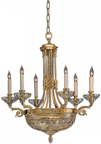 Waterford Waterford Beaumont 9-Arm Chandelier: US$2,800.