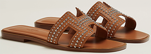 Hermès women's Oran sandal: US$940.