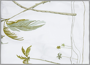 Loretta Caponi Firenze Green Garden of Eden TableclothS et: €6,500.