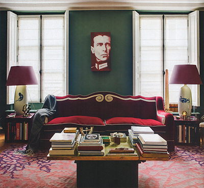 Nicolo Castellini Baldissera Paris apartment interior.