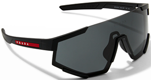 Prada Men's 0PS04WS Shield Logo Sunglasses: US$346.