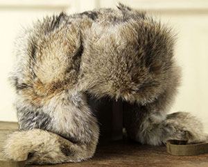 Purdey Trapper's hat in fox fur: £1,200.