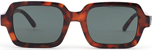 Sad Eyewear Hollow // Tortoise Sunglasses: US$40.