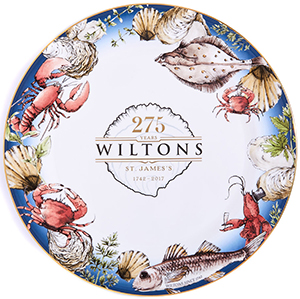 Wiltons Oyster Bar Presentation Plate: £140.