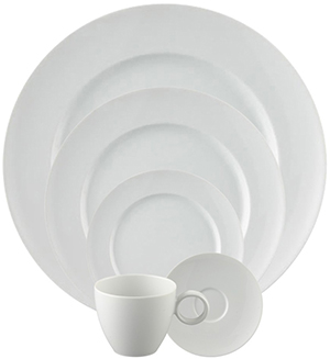 Thomas by Rosenthal 5 Piece Place Setting, Round (5 pps) | Vario White; US$87.
