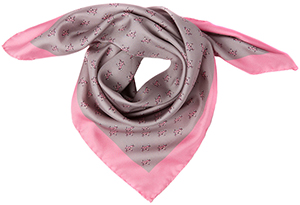 Wiltons 100% luxury silk printed foulard: £95.