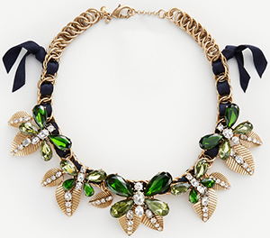 Ann Taylor Butterfly Statement Necklace: US$89.50.