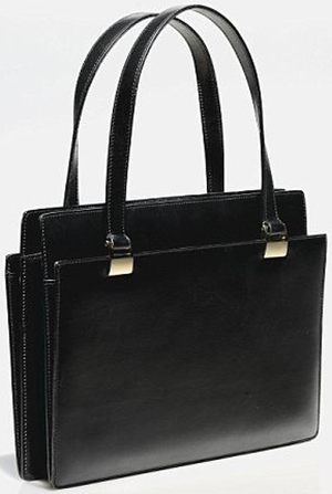 Margaret Thatcher's black handbag by Asprey: US$159,535.