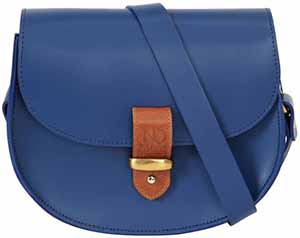 N'Damus London Victoria Blue Saddle Bag: £325.