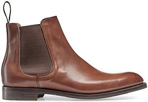 Cheaney Godfrey D Chelsea Boot in Burnished Conker Calf: £195.