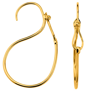 Ines de la Fressange Paris Clip 'Eight' Earrings: €349.