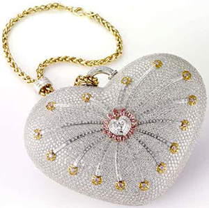 House of Mouawad 1001 Nights Diamond Purse handbag: US$3.8 million.