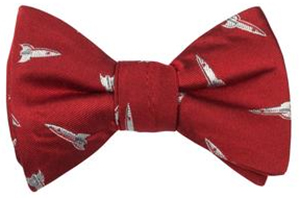 Nick Graham Red Rockets Bow Tie: US$59.50.
