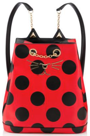 Charlotte Olympia women's Feline Backpack: US$1,565.