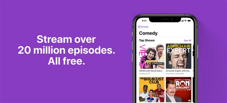 Apple Podcasts.