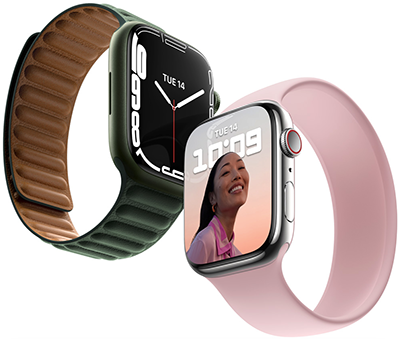 Apple Watches Series 7.