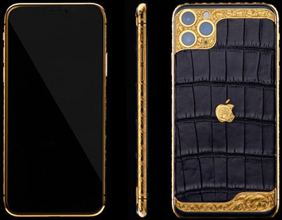 Aurum Edition Apple iPhone 12 PRO 256GB Classic Ornate Aristocrate: US$4,300.