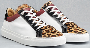 Belstaff Dagenham Leopard Sneakers: €295.