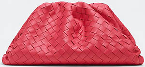 Bottega Veneta women's red pouch: US$3,800.